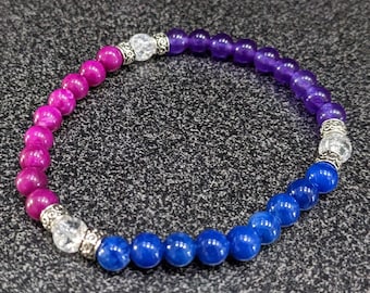 Bi-Sexual Pride Flag Bracelet