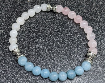 Transgender Pride Flag Bracelet