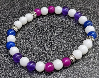 Bi Pride Flag Bracelet