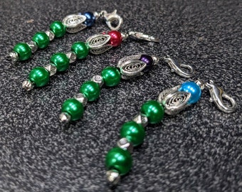 Silver Flower Keychain
