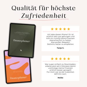 Digital Budget Planner (German) · Financial Planner for GoodNotes, Notability, XODO, Noteshelf · iPad + Tablet Planner · BEIGE image 10