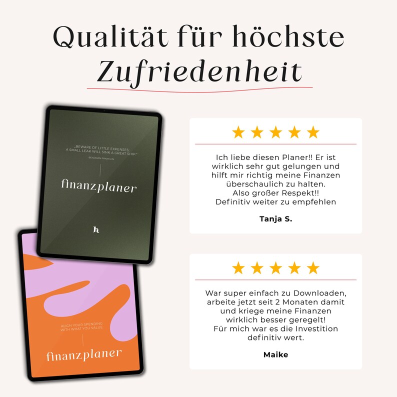 Digital Budget Planner (German) · Financial Planner for GoodNotes, Notability, XODO, Noteshelf · iPad + Tablet Planner · BEIGE image 10