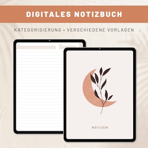 Hyperlinked Digital Notebook · MOONFLOWER