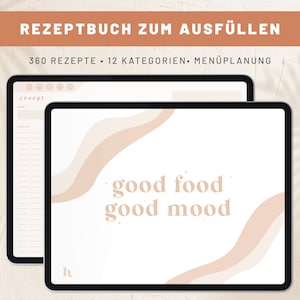 Recipe Book Digital German · Apricot