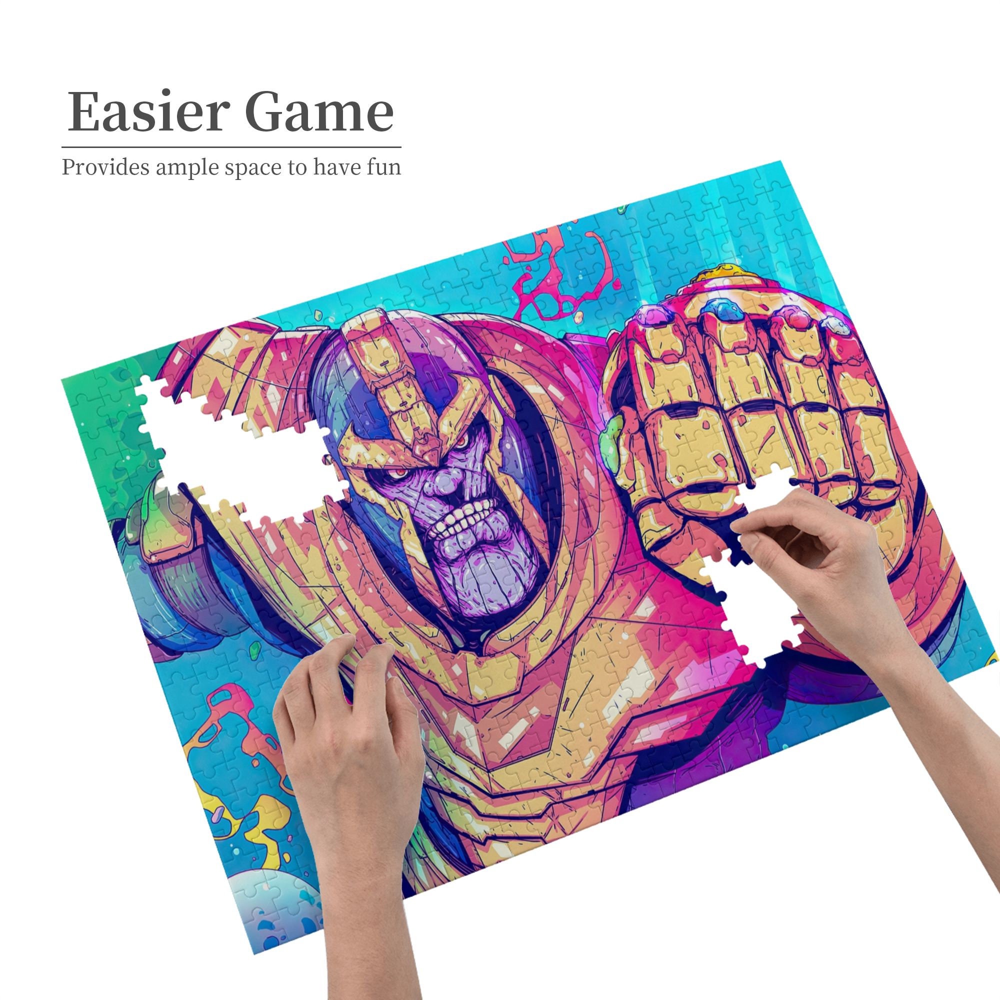 Discover Marvel Thanos Jigsaw Puzzle, Superhero Jigsaw Puzzle