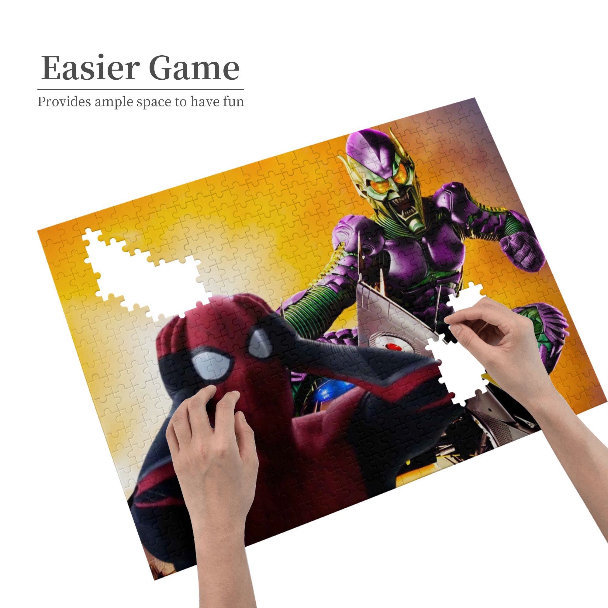 Discover Spider-Man Green Goblin Jigsaw Puzzle, Superhero Jigsaw Puzzle