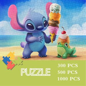 Disney Stitch puzzle 500pcs