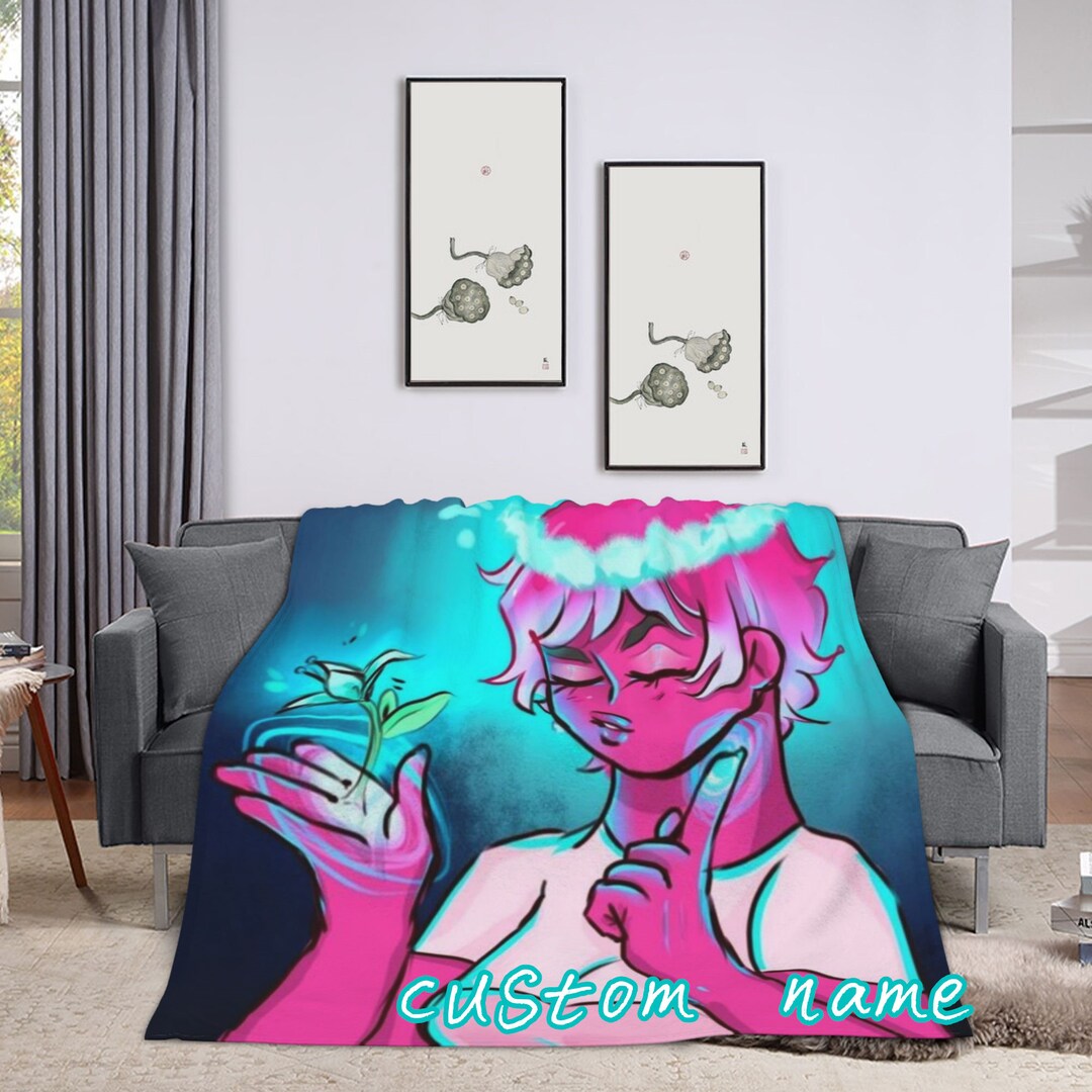 Marvel Lore Olympus Custom Name Blanket Baby Girl Boy Blankets Etsy