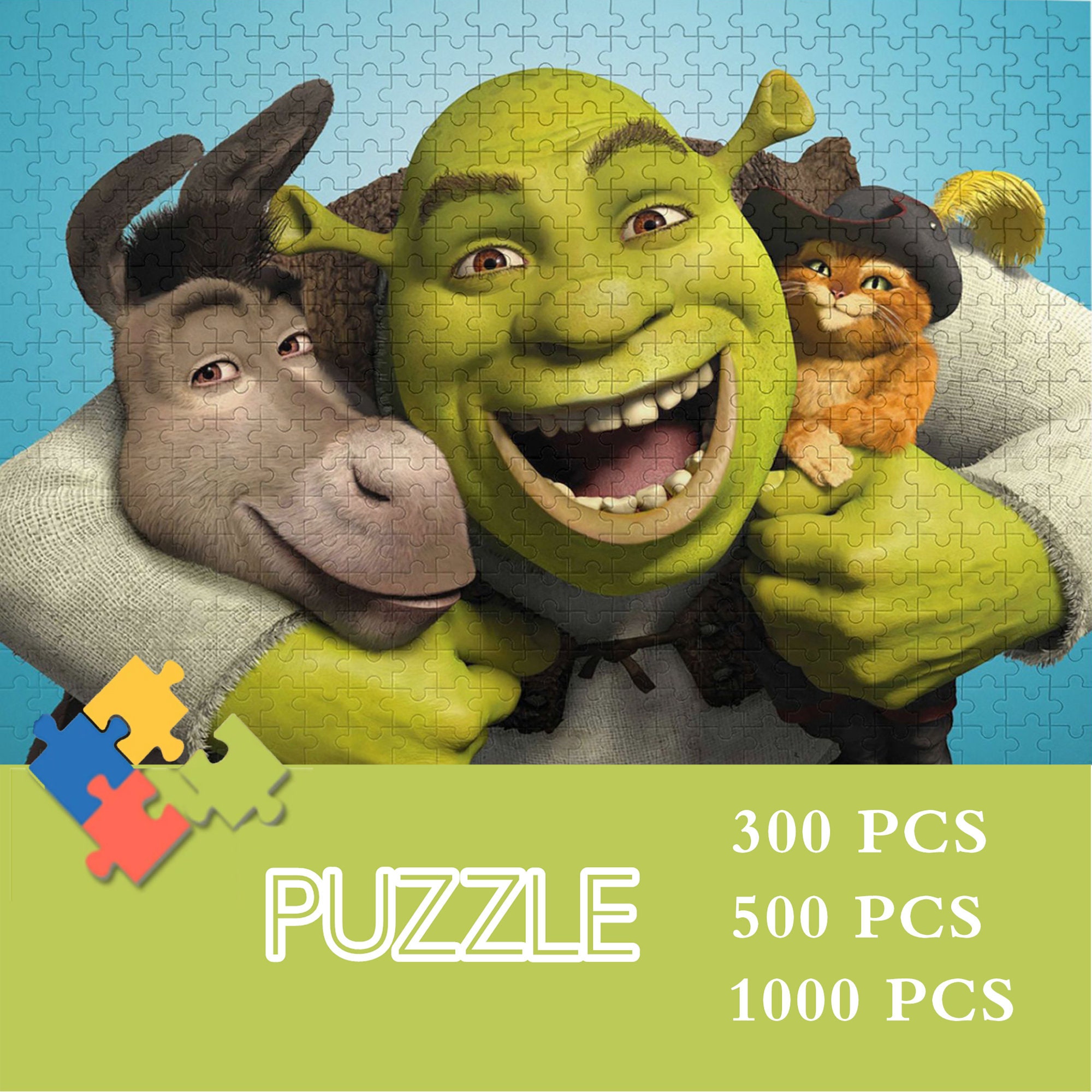 Shrek e burro - ePuzzle photo puzzle