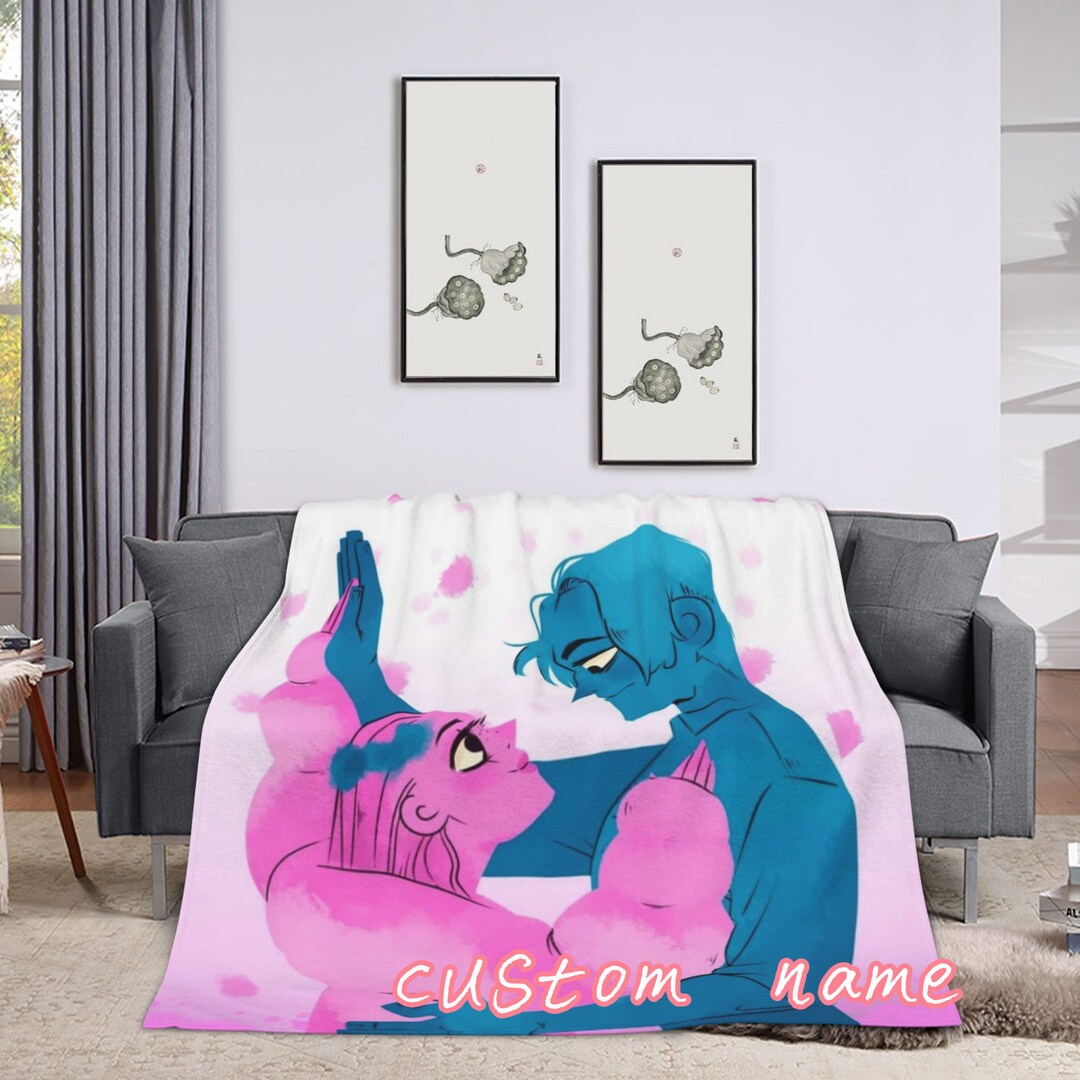 Marvel Lore Olympus Custom Name Blanket Baby Girl Boy Blankets Etsy