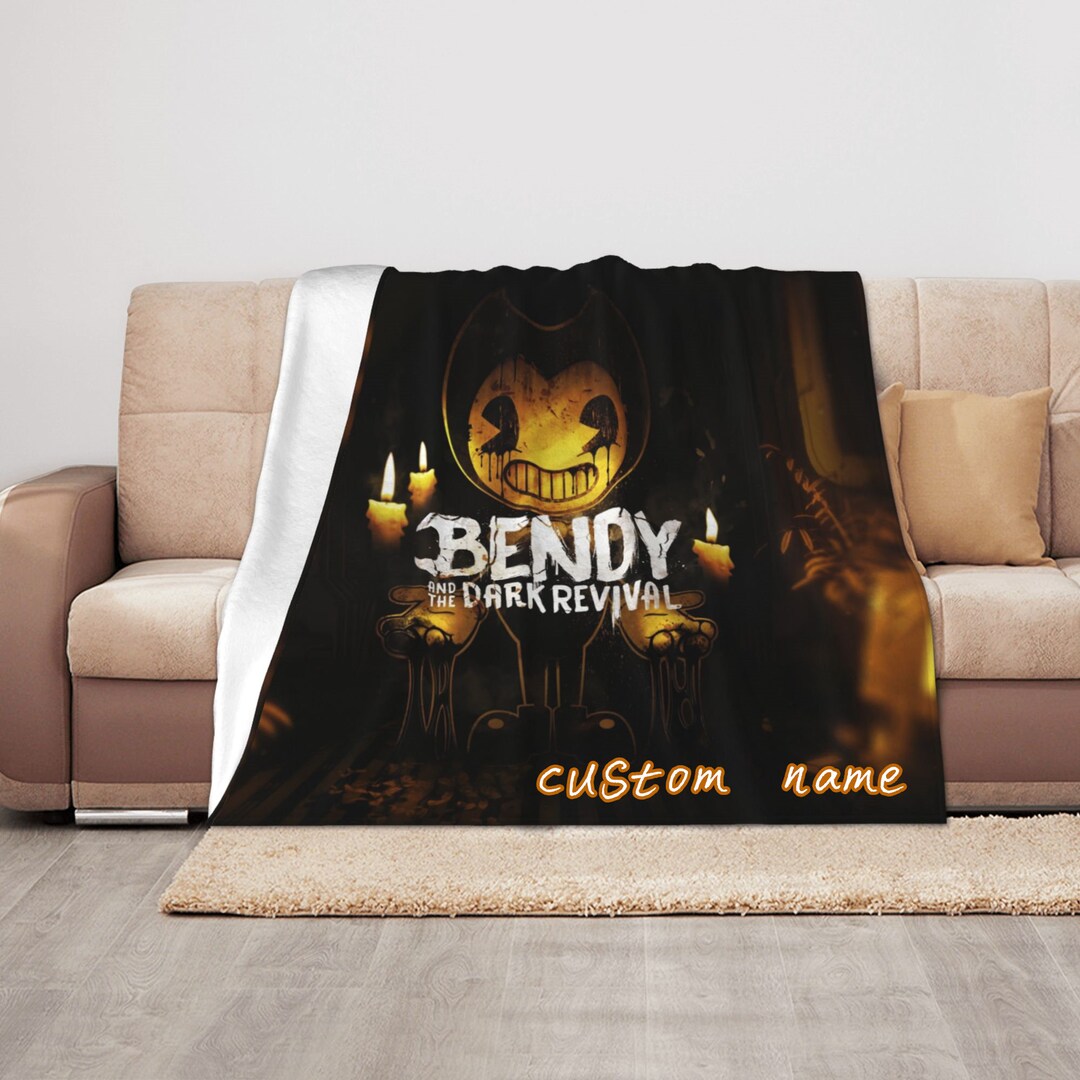 Bendy Custom Name Blanket Baby Girl Boy Blankets Throw Etsy