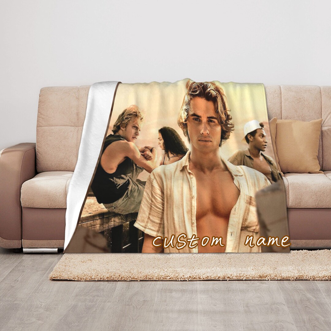 Outer Banks Custom Name Blanket Baby Girl Boy Blankets Throw Etsy UK