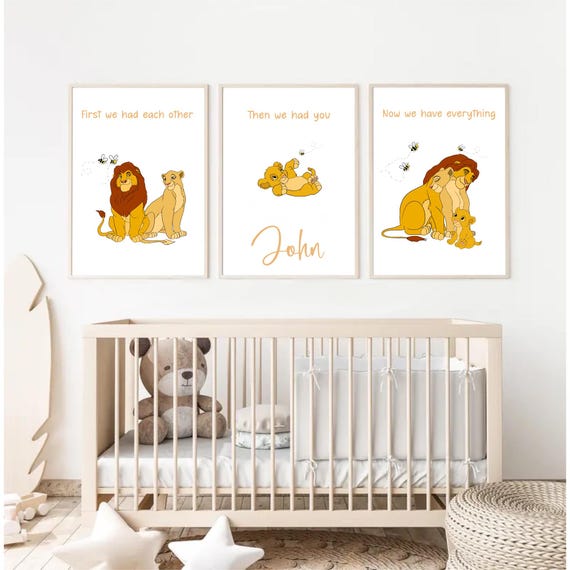 Cheap the lion king nursery decor on Sale