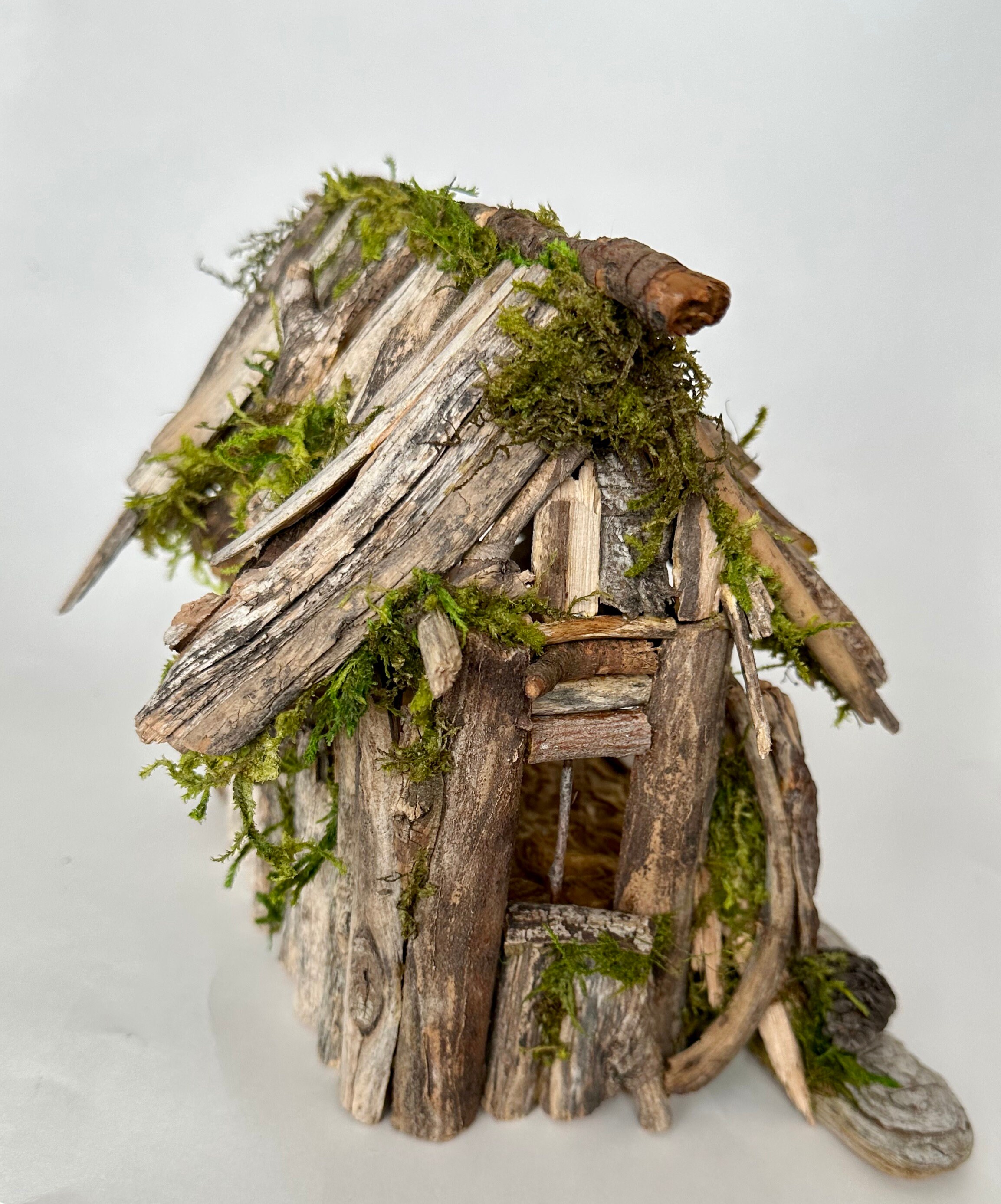 Handcrafted Natural Twig Fairy House With Wide Step and Etsy