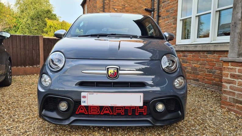 Abarth grille letters image 1