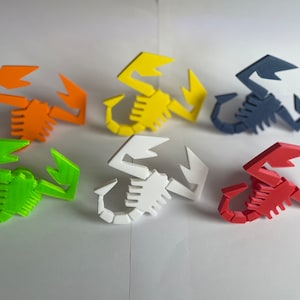 3D printed Abarth Scorpion