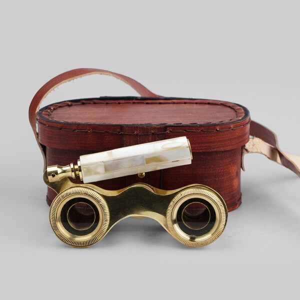 Steampunk Opera Spy Glasses  For Mother And Grandma - Unique Handcrafted Accessories , Binocular For Mother Day Gift , Best Gift For Parents