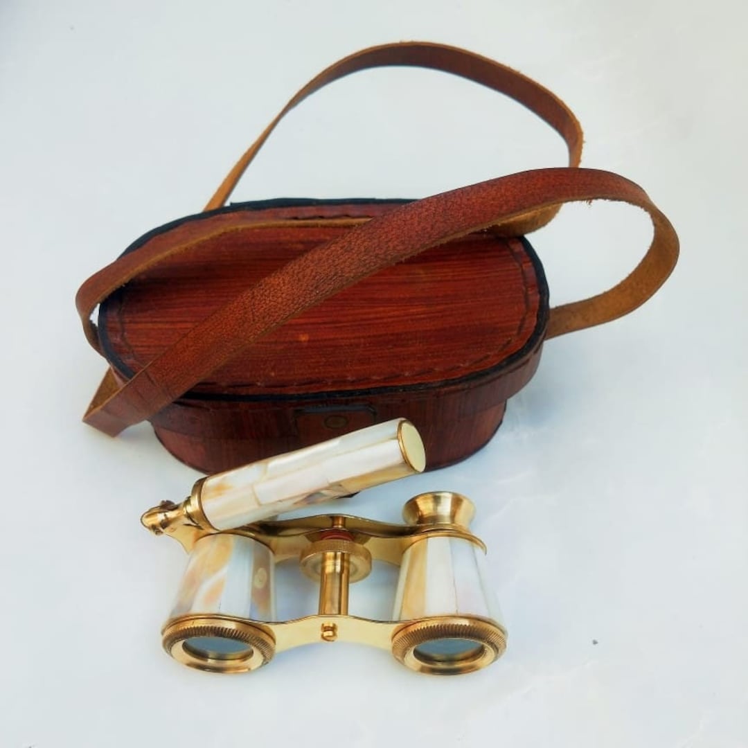 Opera Binoculars Mother of Pearl La Dauphin Paris Telescope Glasses ...