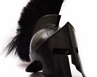 The Legendry Wariorr King Of Spartan Helmet, Leonidas Helmet , Replica Wearable Helmet , Spartan Warrior Helmet , Father Day Gift Helmet