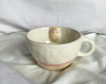 Irrésistible poterie de tasse faite à la main « matin paresseux », tasses faites à la main, tasse faite à la main etsy, conceptions de tasse faites à la main