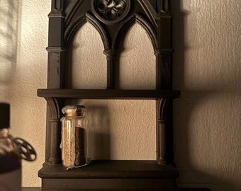 Gothic Cathedral Trinket Shelf