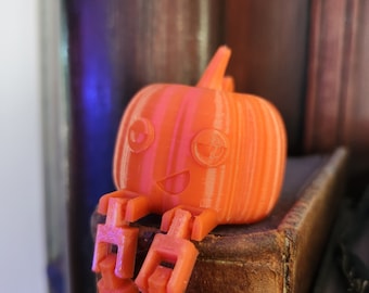 Articulating Pumpkin Buddy Keychain