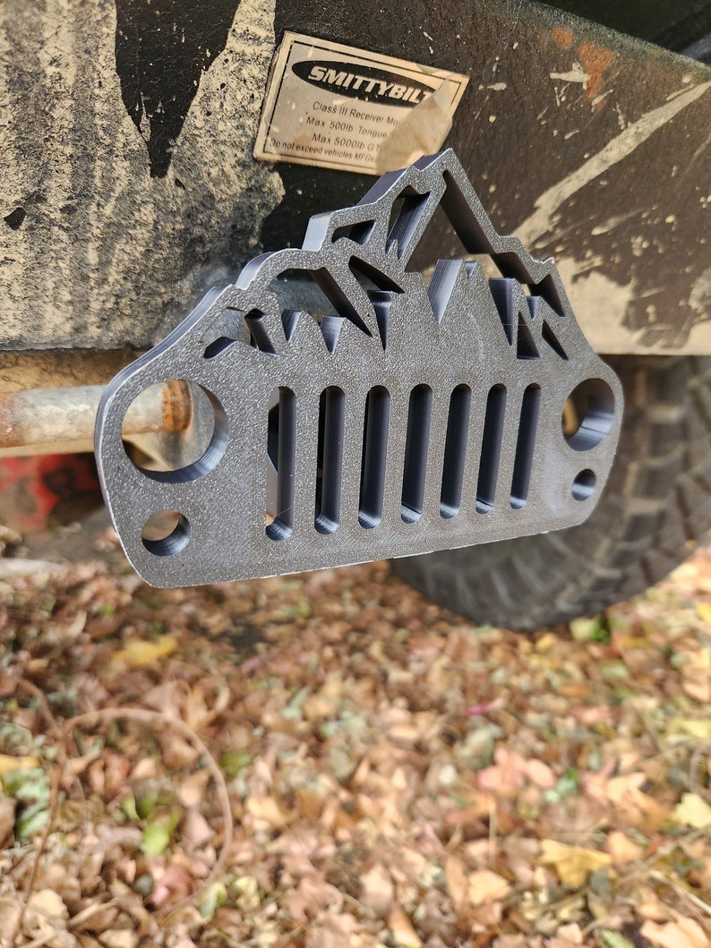 Jeep Hitch Cover Etsy