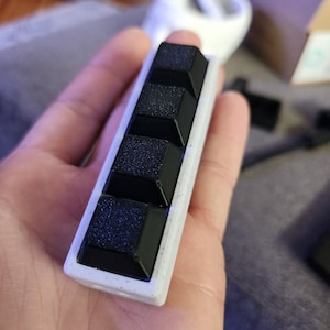 Keycap Fidget Keychain and Sensory Toy With Clicky Keys You Can Feel ...