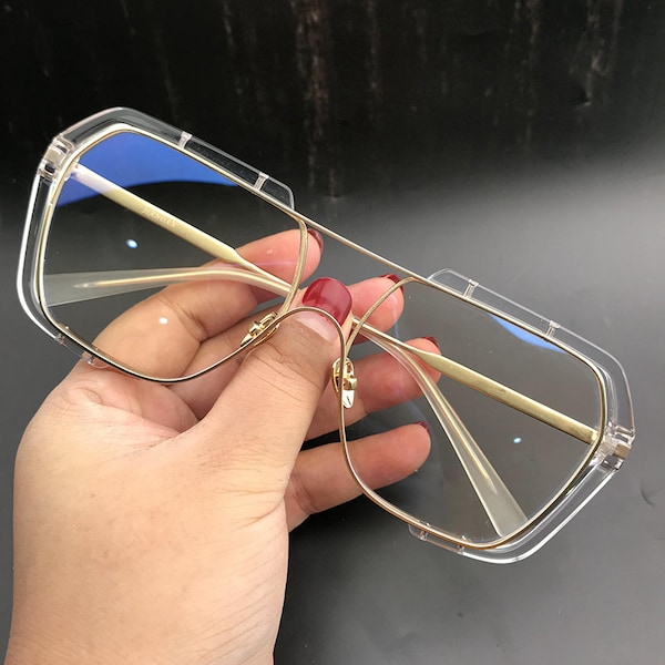 Ultra-light pure titanium frame anti-blue light anti-myopia, Glasses frames men and women, Fashion glasses 0033