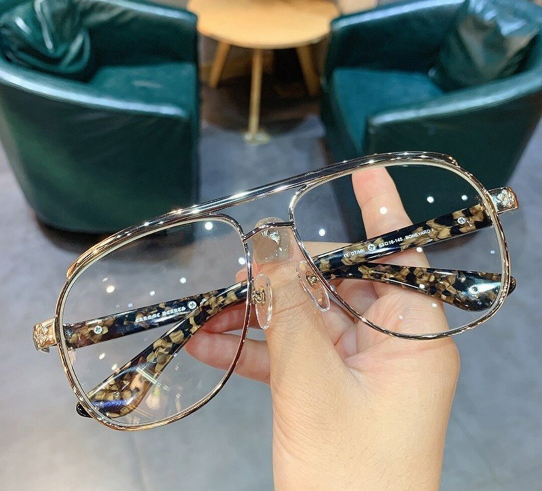 Ultra-light Pure Titanium Frame Anti-blue Light Anti-myopia, Glasses ...