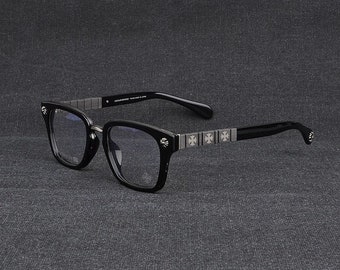 Ultra-light pure titanium frame anti-blue light anti-myopia, Glasses frames men and women, Fashion glasses 0094