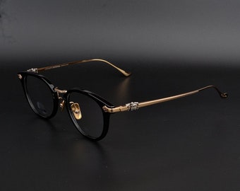 Ultra-light pure titanium frame anti-blue light anti-myopia, glasses frames men and women, fashion glasses 0080