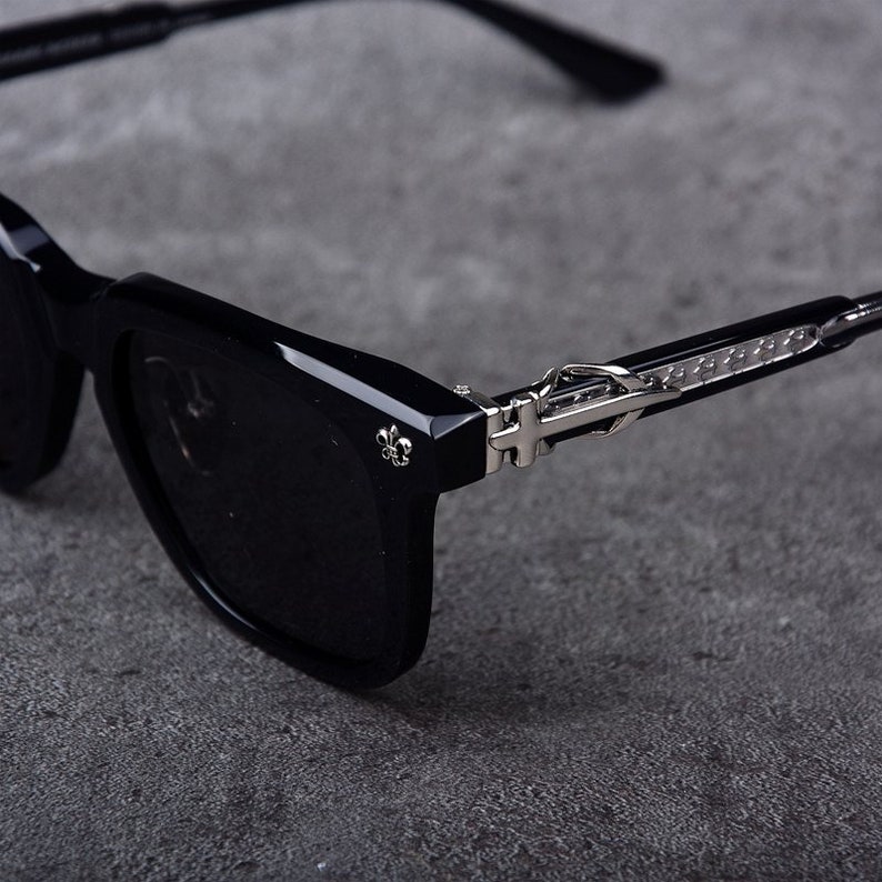 Pure titanium frame sunglasses, Men's and women's sunglasses, Fashion sunglasses, Sunglass for men and women, 0037 Bild 1