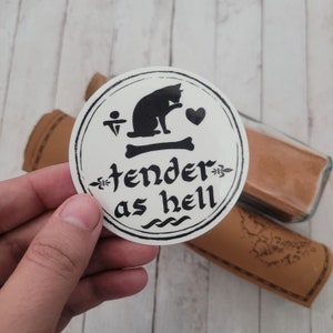 OFMD Tender as Hell Vinyl die cut Aufkleber