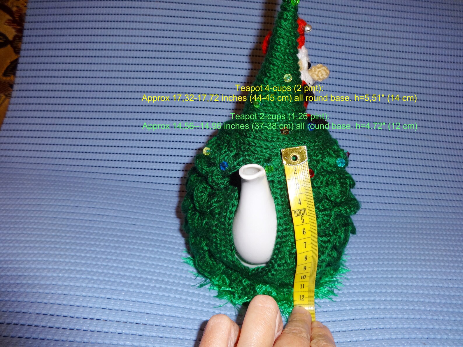 Tea Cozy Pattern Crochet Pattern Christmas Tea Cosy Etsy