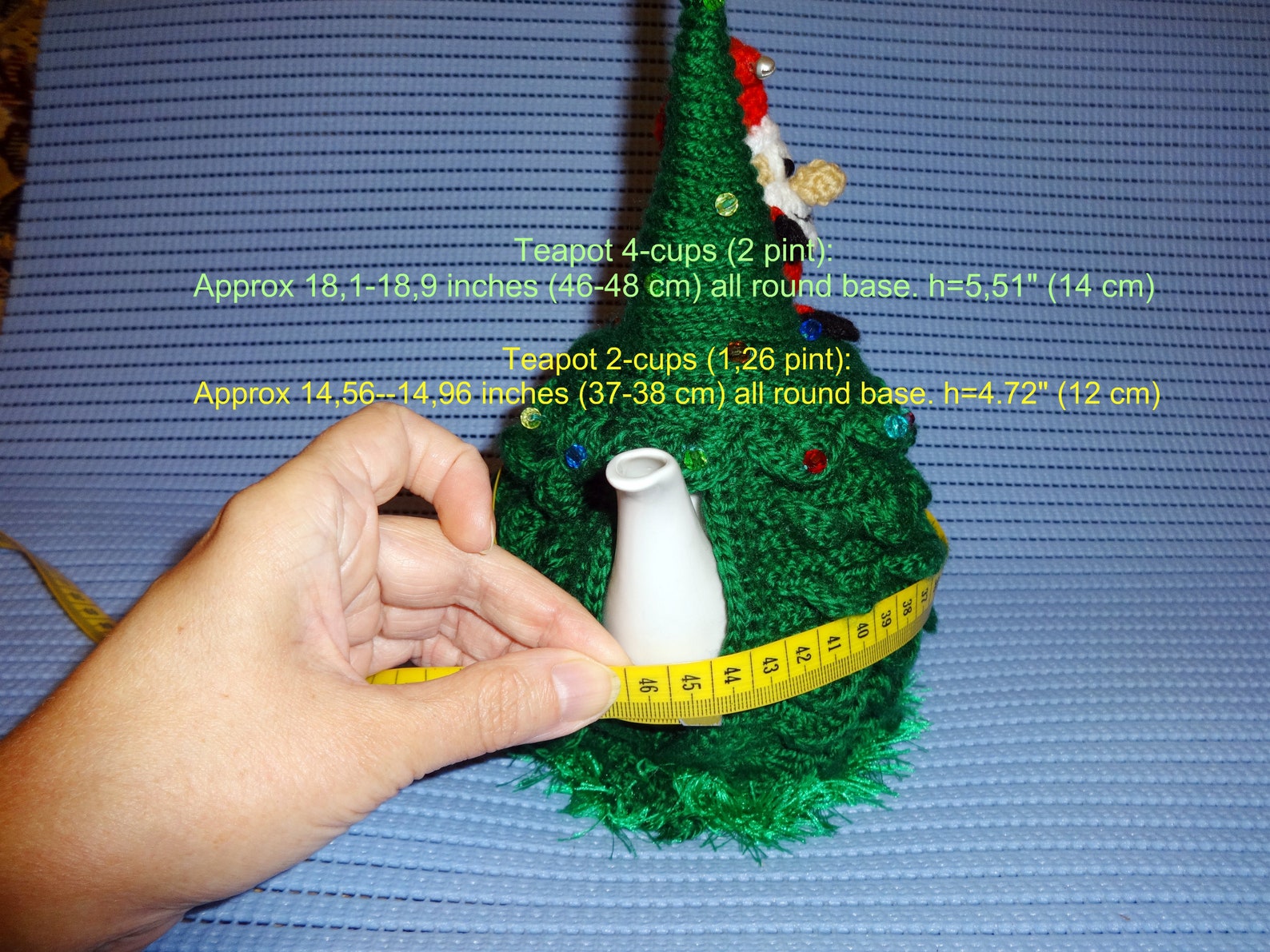 Tea Cozy Pattern Crochet Pattern Christmas Tea Cosy Etsy