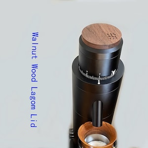 Walnut Wood Lagom Lid Dust Cover,Walnut Cover for Lagom P64 & P100 Grinder.