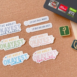 Raid meme laptop stickers |  Decorative sticker |  tank meme | healer meme| dps meme FF14