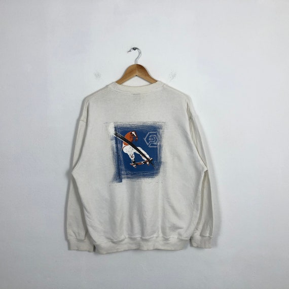 Skateboard Print Pattern Women's Sweatshirt main image 0