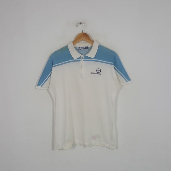 Vintage Sergio Tacchini Tennis Sportswear Style Polos