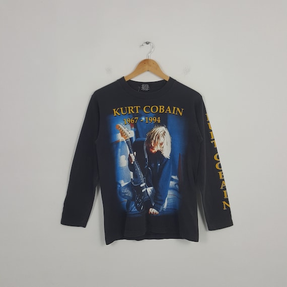 Vintage Kurt Cobain American Rock Singer T-Shirt - image 1