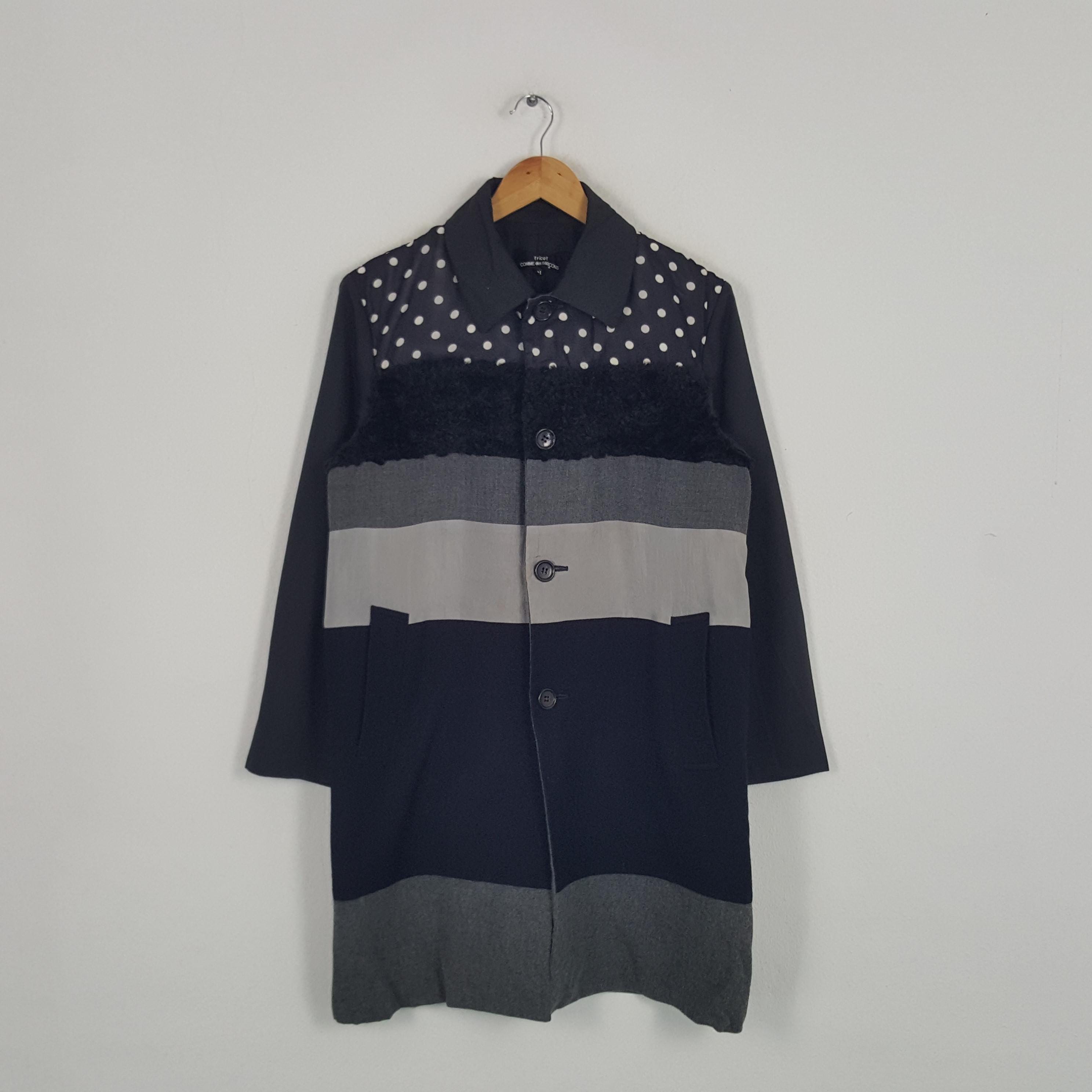 ジャケット・アウター 032112 tricot COMME des GARCONS AD2003 Vintage Comme Des Garcons Tricot Japanese Designer Jacket - Etsy