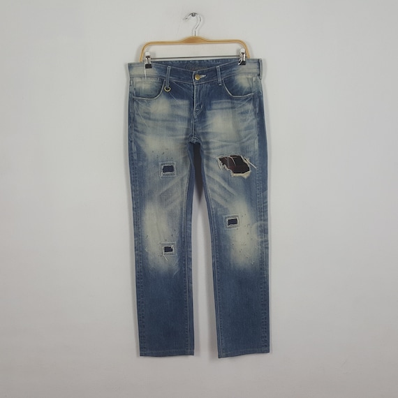 Jeans denim di marca vintage Vanquish di marca italiana Etsy Italia