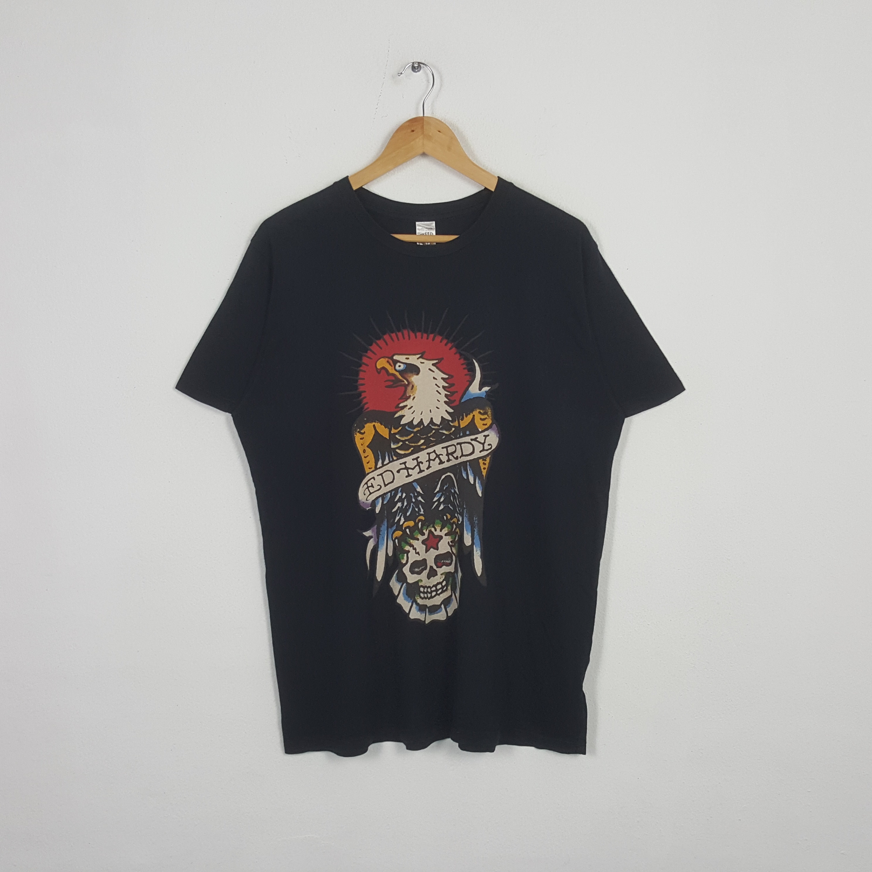 Vintage Ed Hardy by Christian Audigier Designer Eagle Art   Etsy