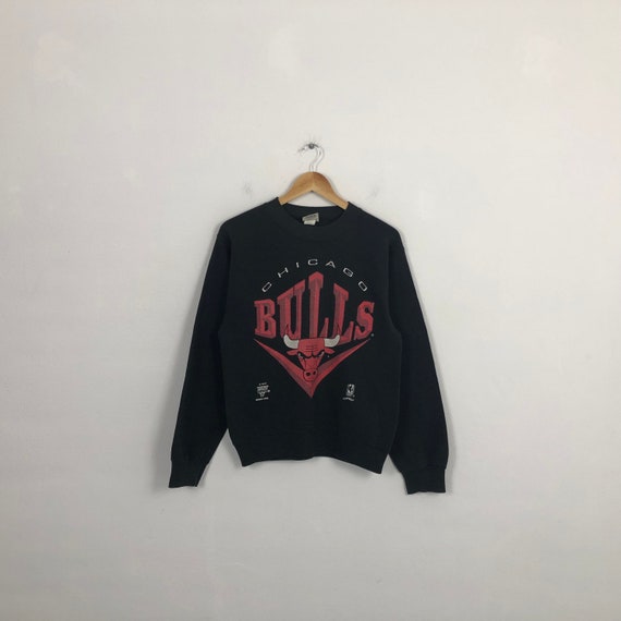 Vintage NBA Chicago Bulls Hoodie Pullover Sweatshirt Big Logo -  Denmark