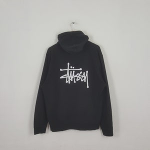 Vintage Stussy Big Print Eastside Westside Worldwide Hoodies