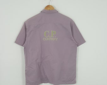 vintage CP Chemise boutonnée de marque italienne Company