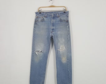 Jean Levi's vintage style grunge américain