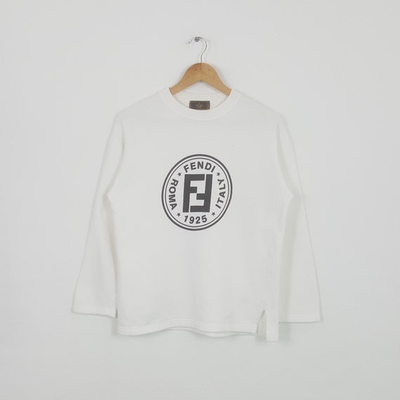 Vintage FENDI Italian Designer Brand Sweatshirt - image 1