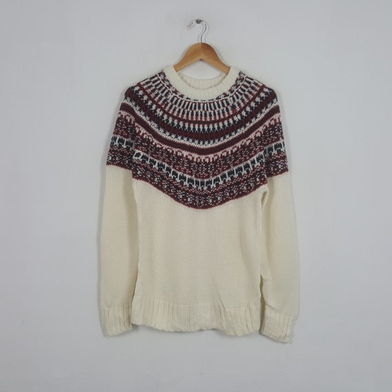 Vintage GU Japanese Brand Knitwear Style Sweater - image 1
